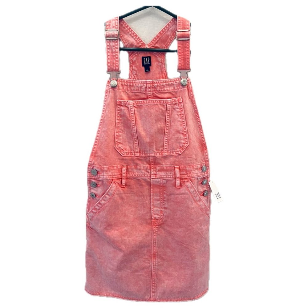 Gap Girls Denim Overalls Dress Large
